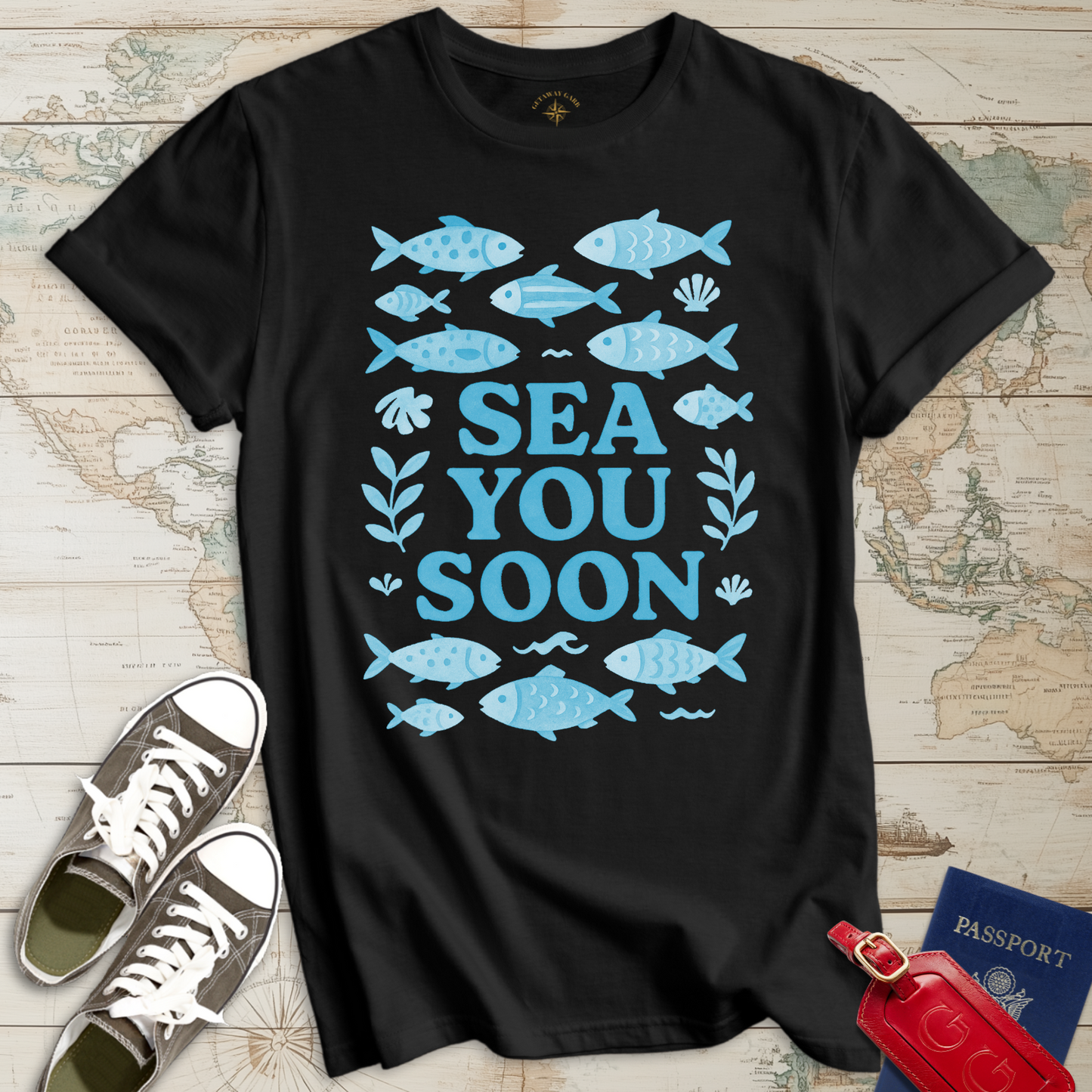 Cute Sea You Soon T-Shirt