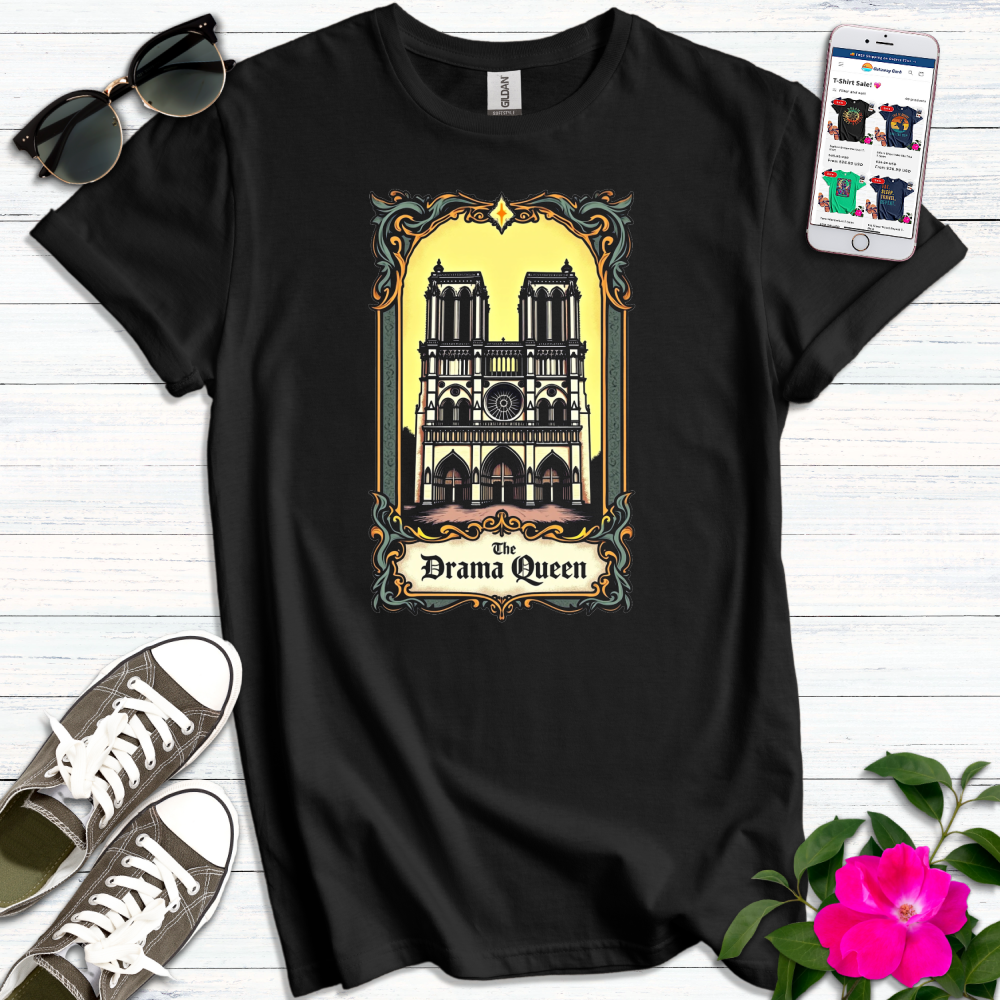 Tarot Drama Queen Notre Dame T-Shirt