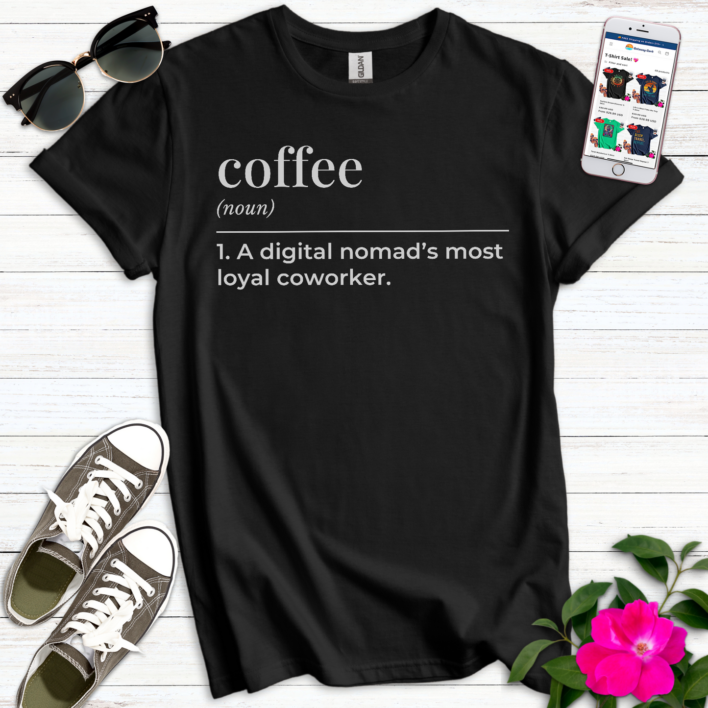 Tech Definition Coffee T-Shirt