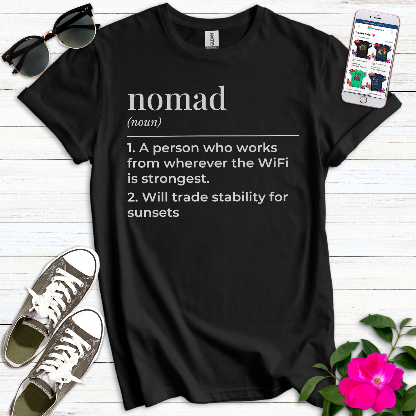 Tech Definition Nomad Sunsets T-Shirt