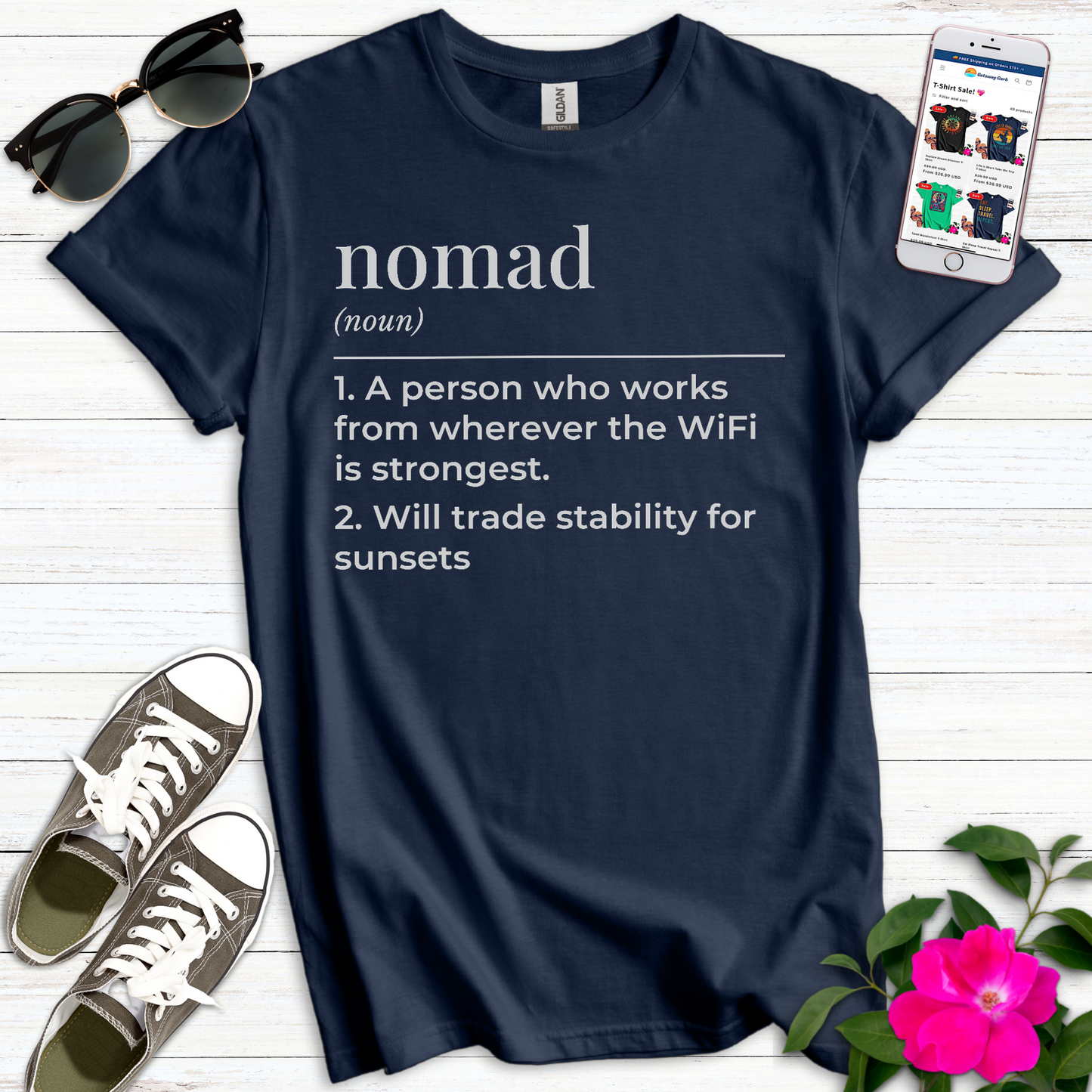 Tech Definition Nomad Sunsets T-Shirt