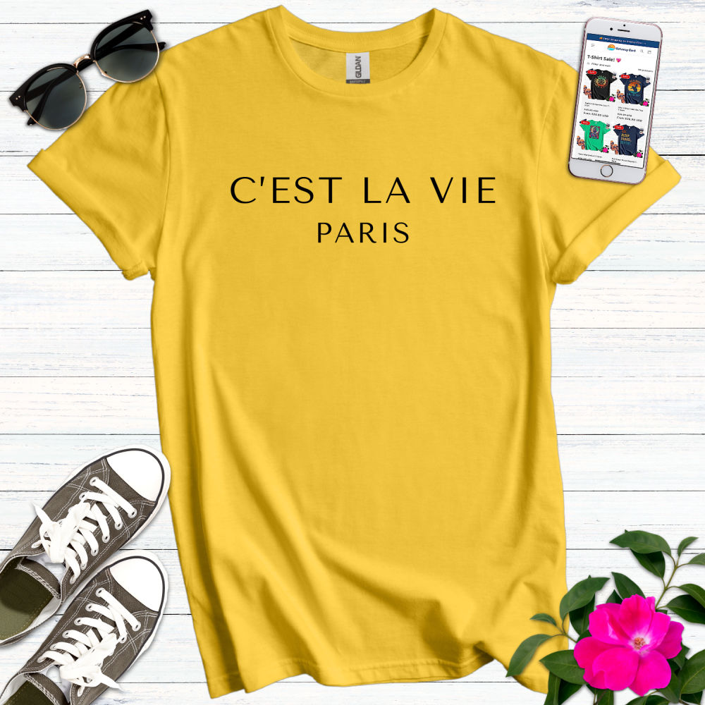 C'EST LA VIE Modern T-Shirt