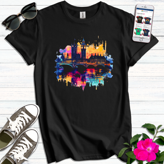 Abstract London Bright Graphic T-Shirt