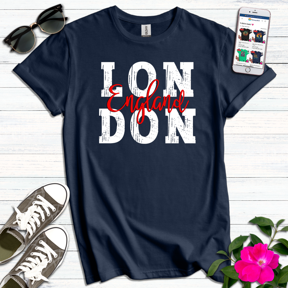 London England Grunge T-Shirt