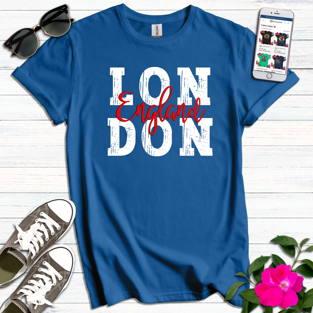 London England Grunge T-Shirt