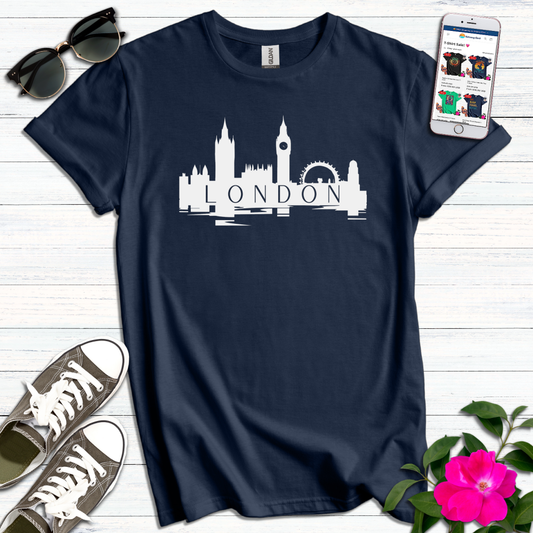 London Skyline Silhouette T-Shirt