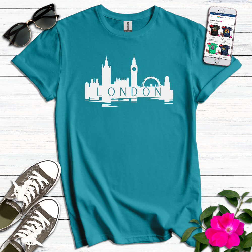 London Skyline Silhouette T-Shirt