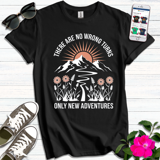 No Wrong Turns Blossoms T-Shirt