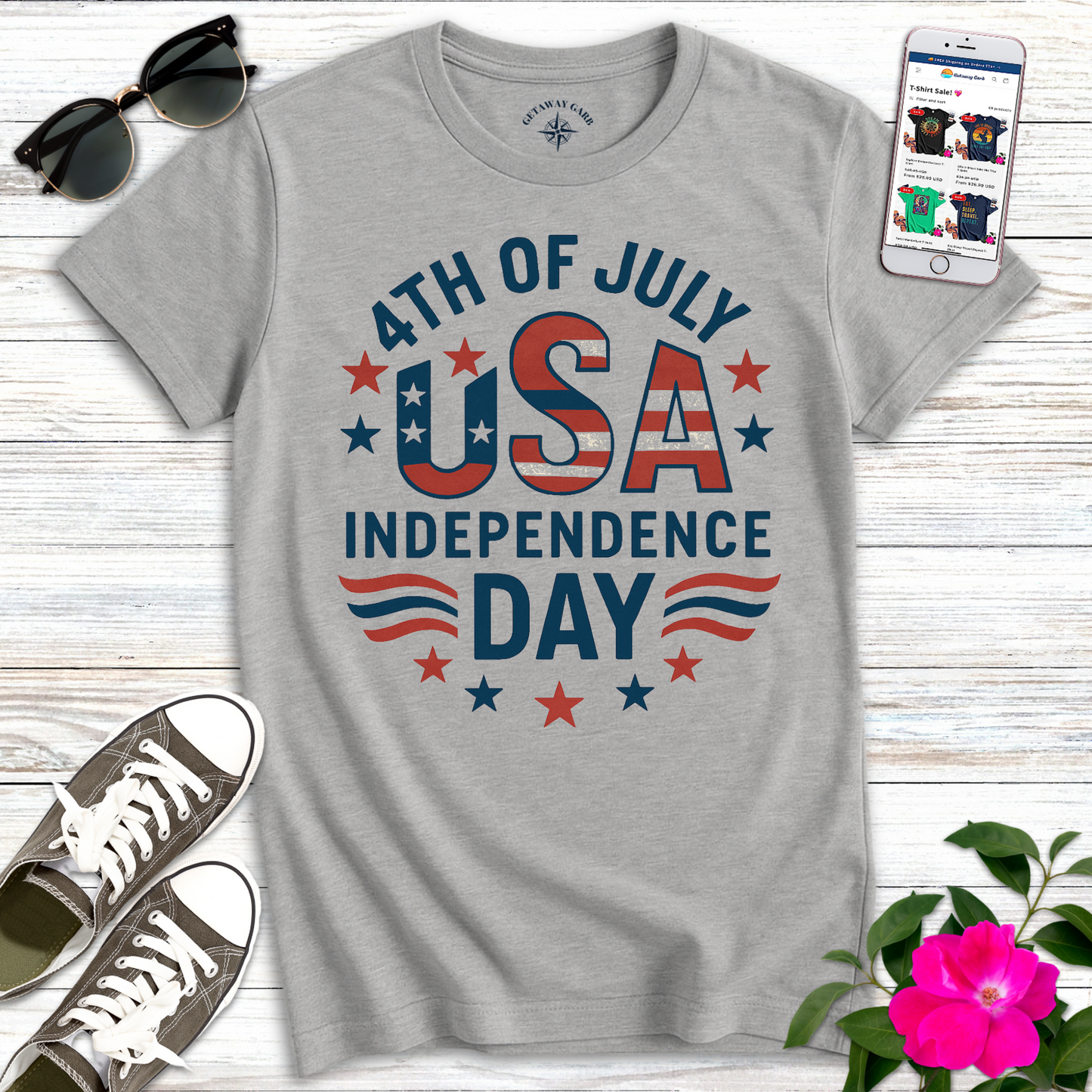 USA 4th of July T-Shirt