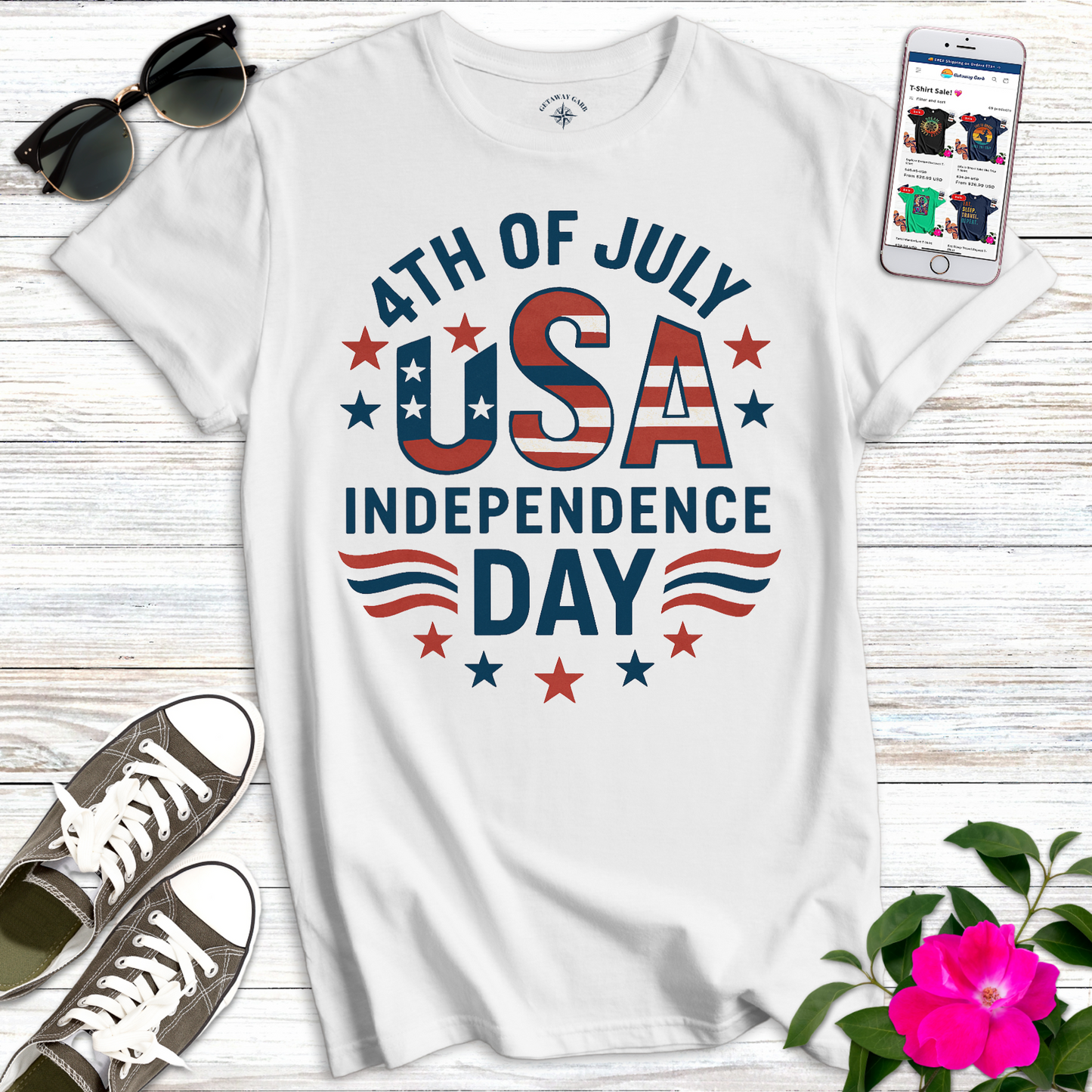 USA 4th of July T-Shirt