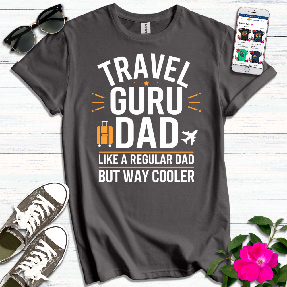 Travel Guru Dad T-Shirt