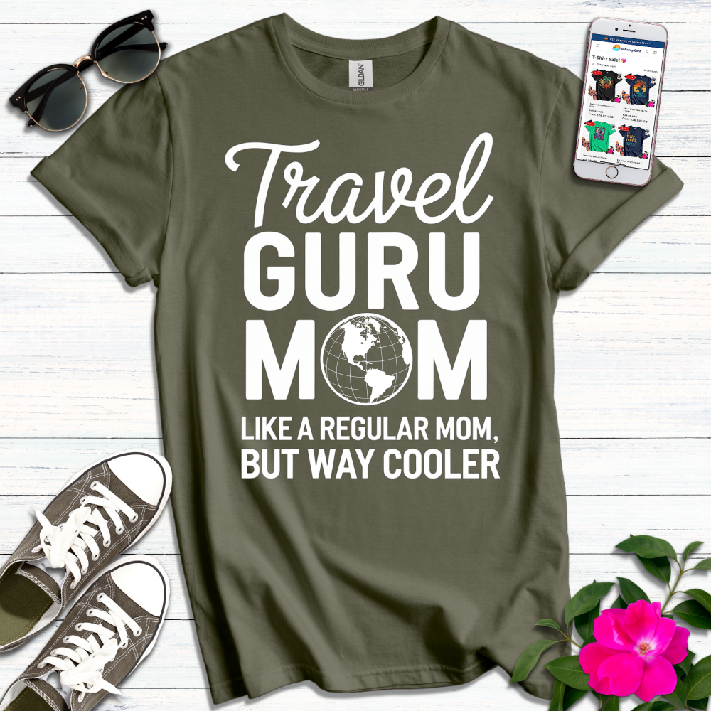 Travel Guru Mom T-Shirt