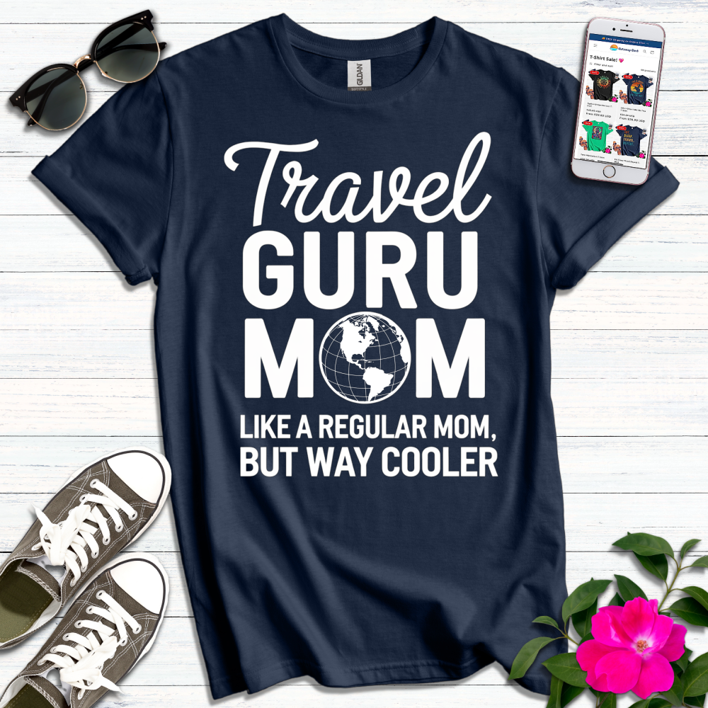 Travel Guru Mom T-Shirt