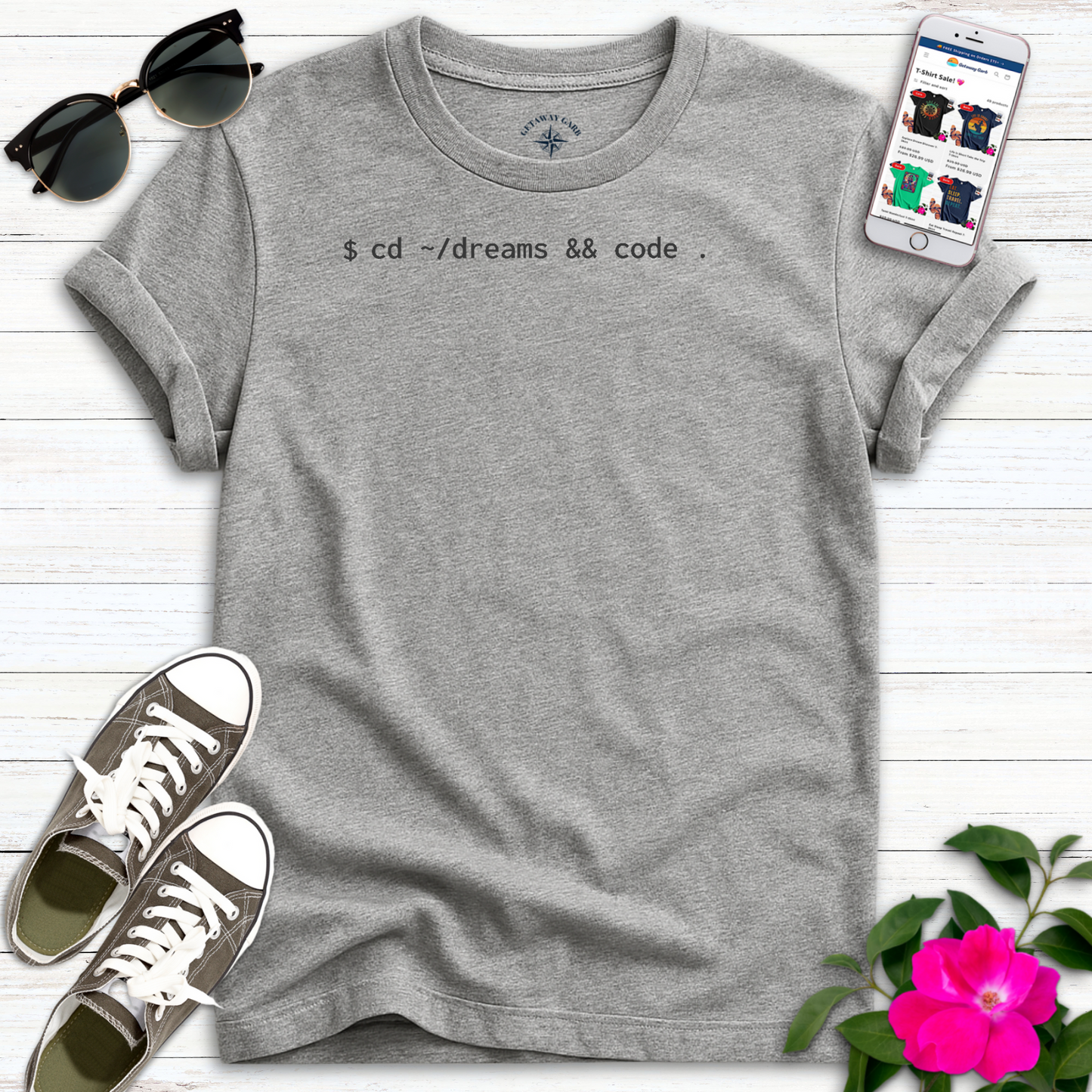 Tech Build Dreams T-Shirt