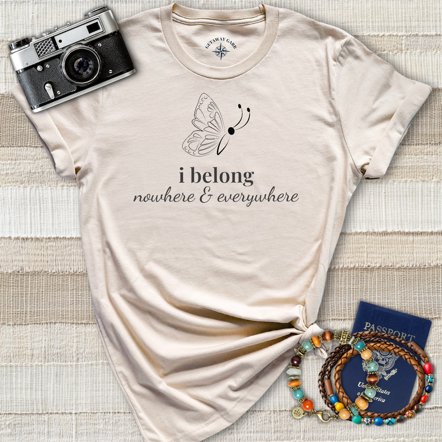 Boho Butterfly Everywhere T-Shirt