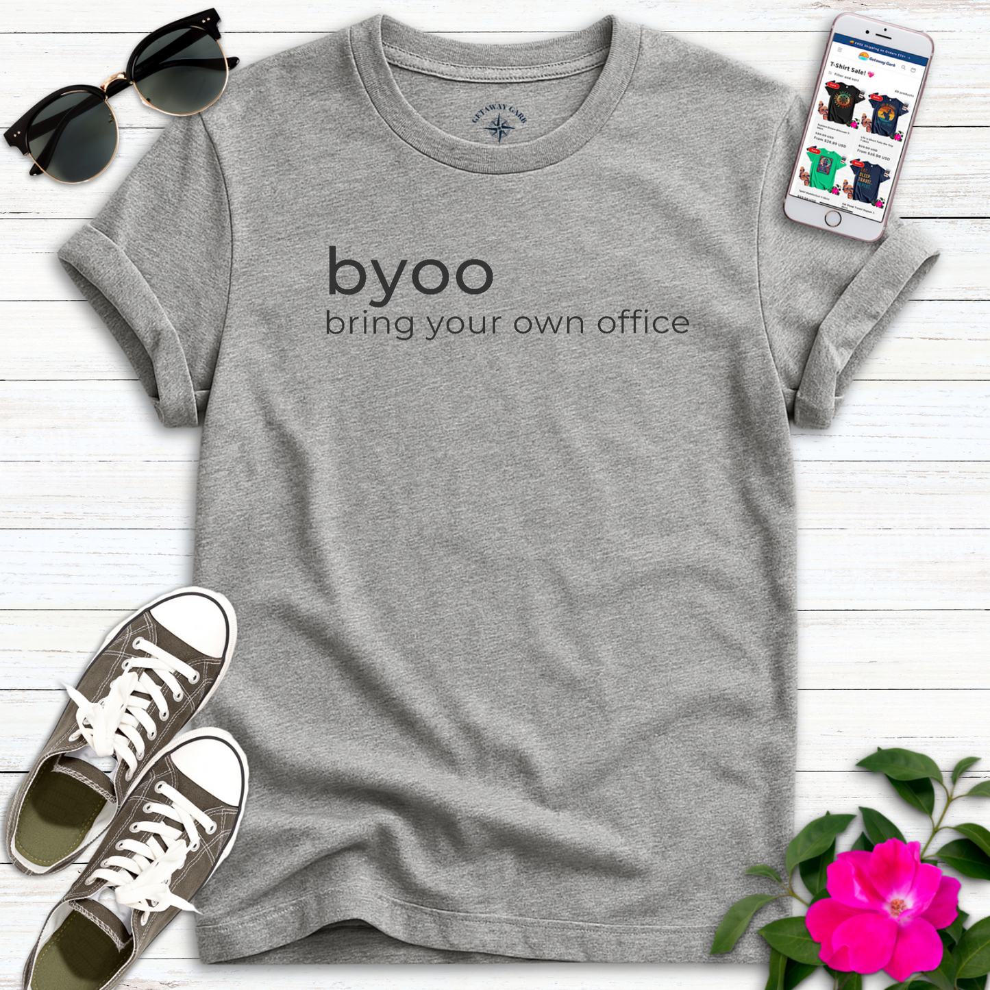 Bring Your Own Office T-Shirt
