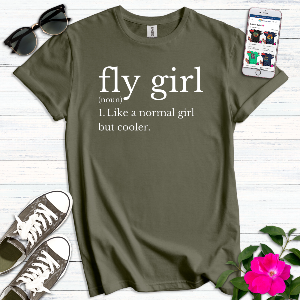 Fly Girl Definition T-Shirt