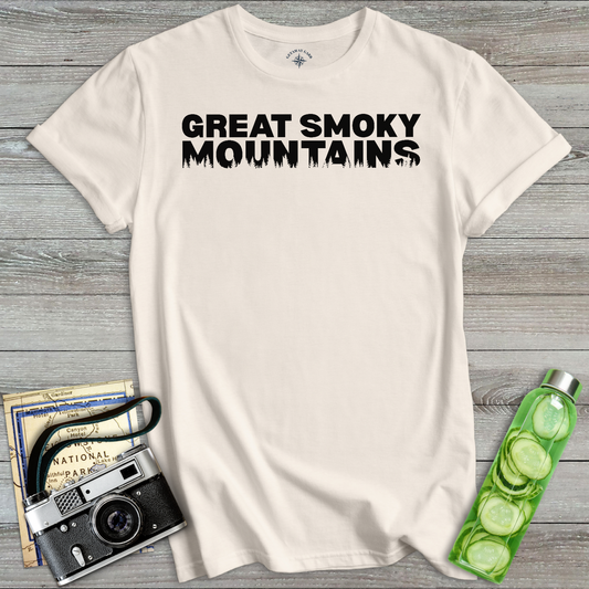 Smoky Mountains Forest Silhouette T-Shirt