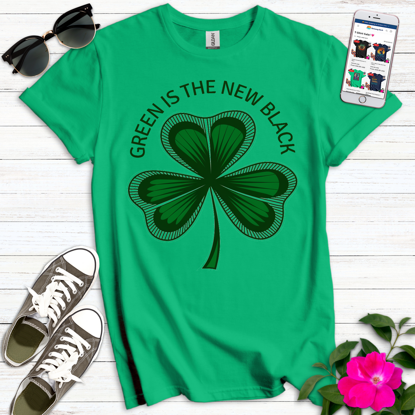 Green is New Black T-Shirt