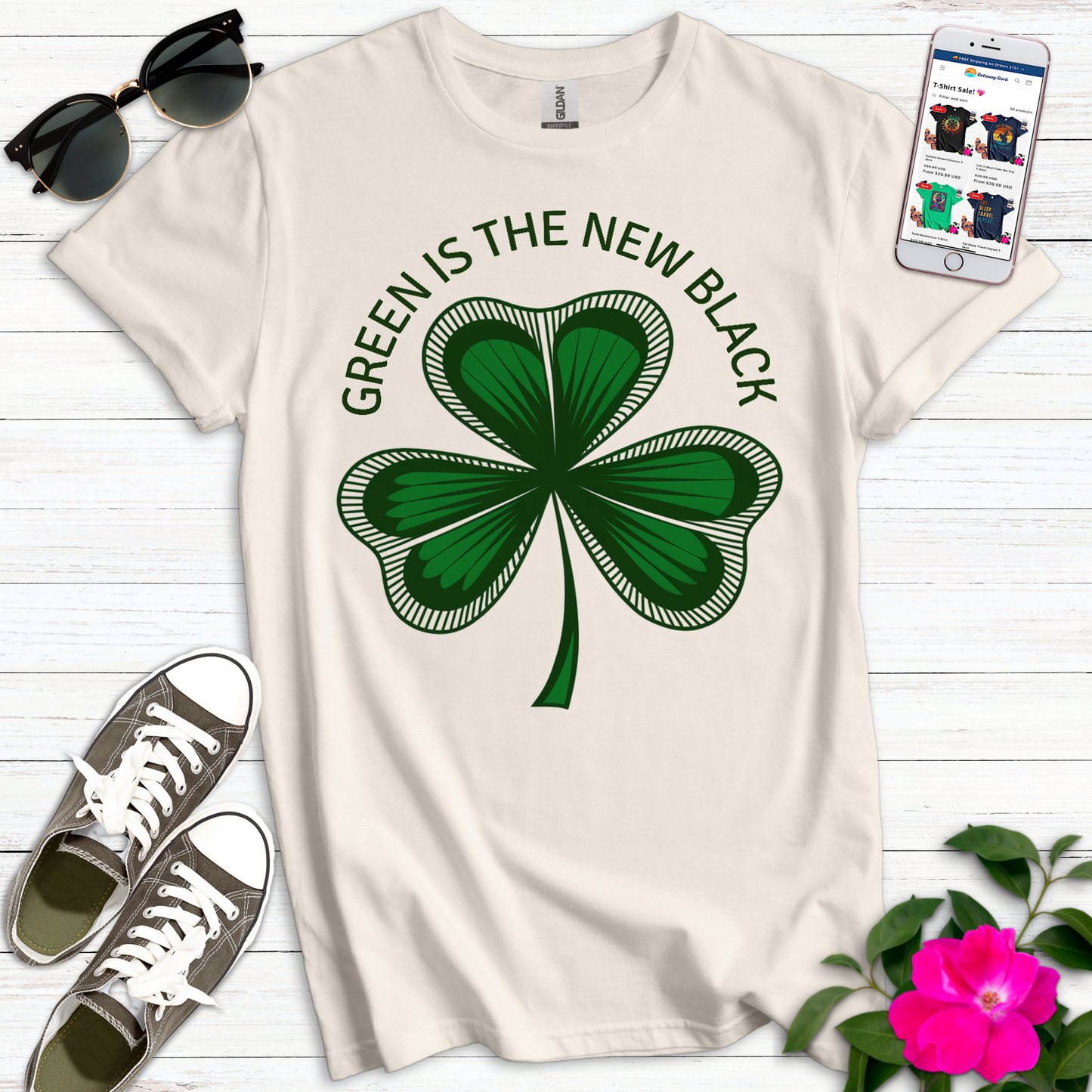 Green is New Black T-Shirt