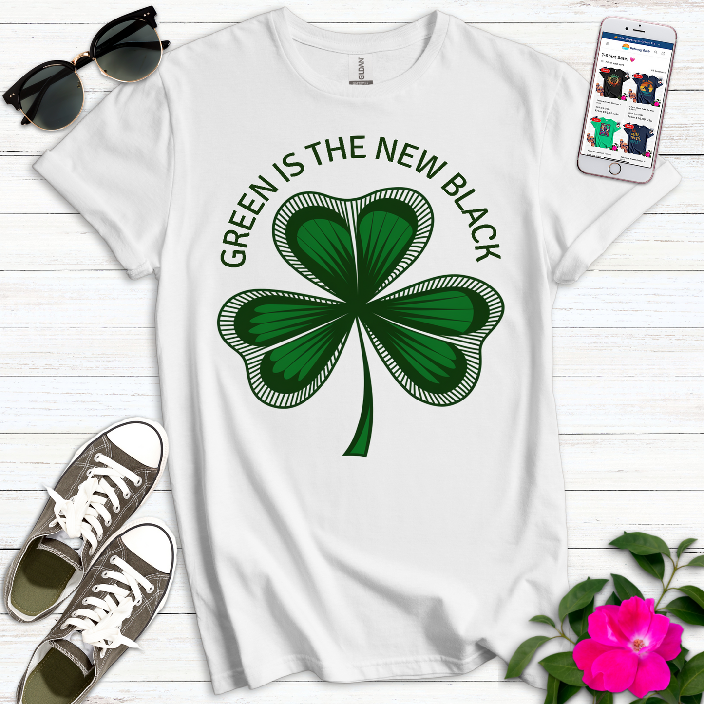 Green is New Black T-Shirt