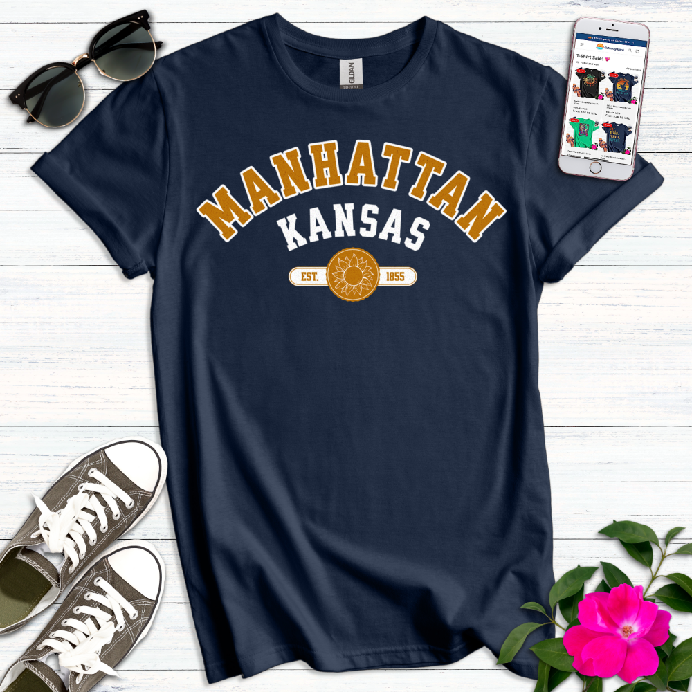 Manhattan Kansas Varsity T-Shirt