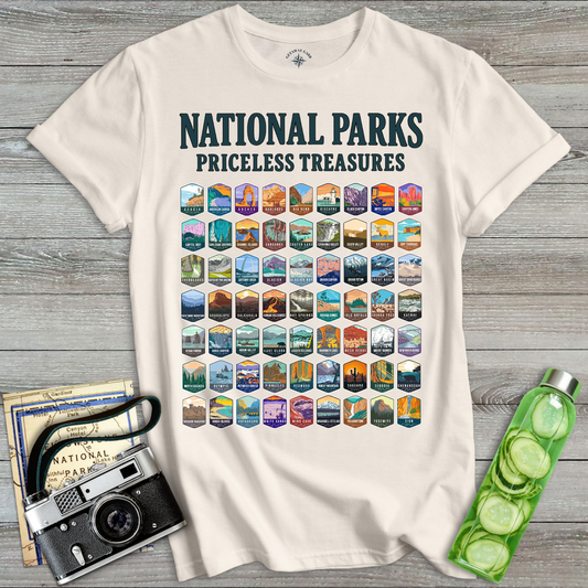 National Parks Priceless Treasures T-Shirt