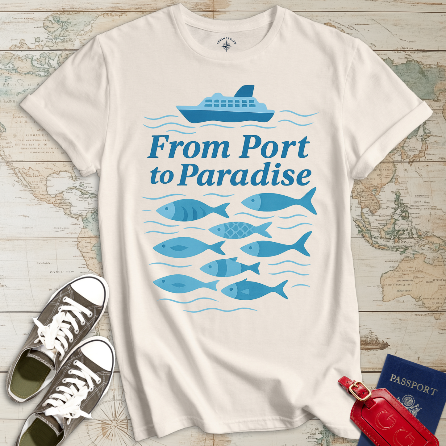 From Port to Paradise T-Shirt