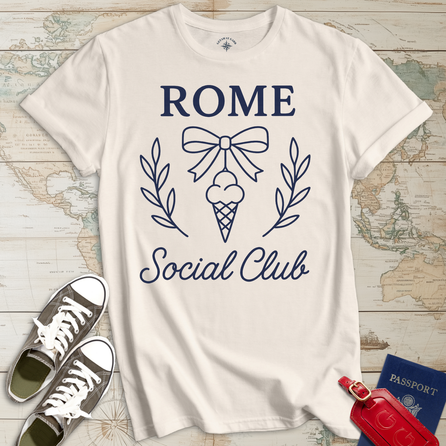 Rome Social Club Gelato T-Shirt