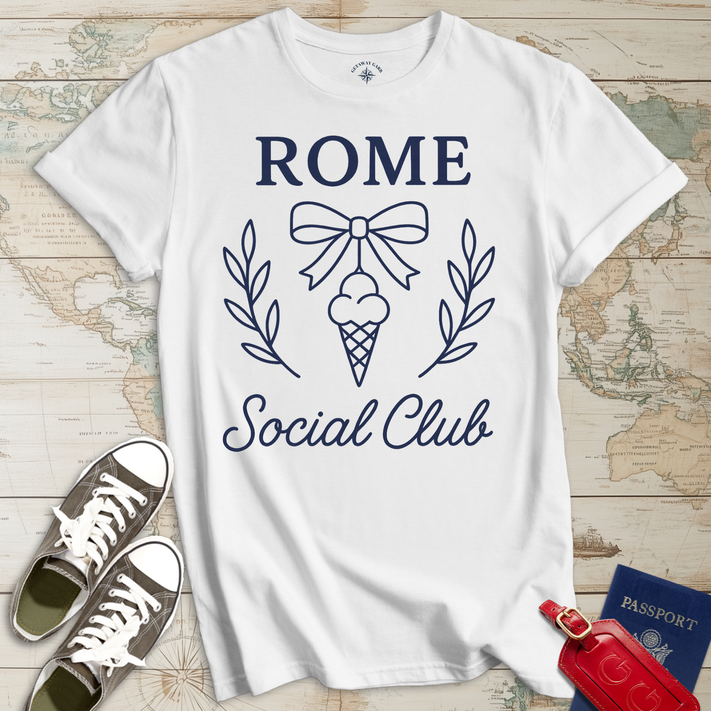 Rome Social Club Gelato T-Shirt
