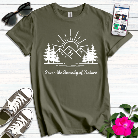 Savor Serenity of Nature T-Shirt