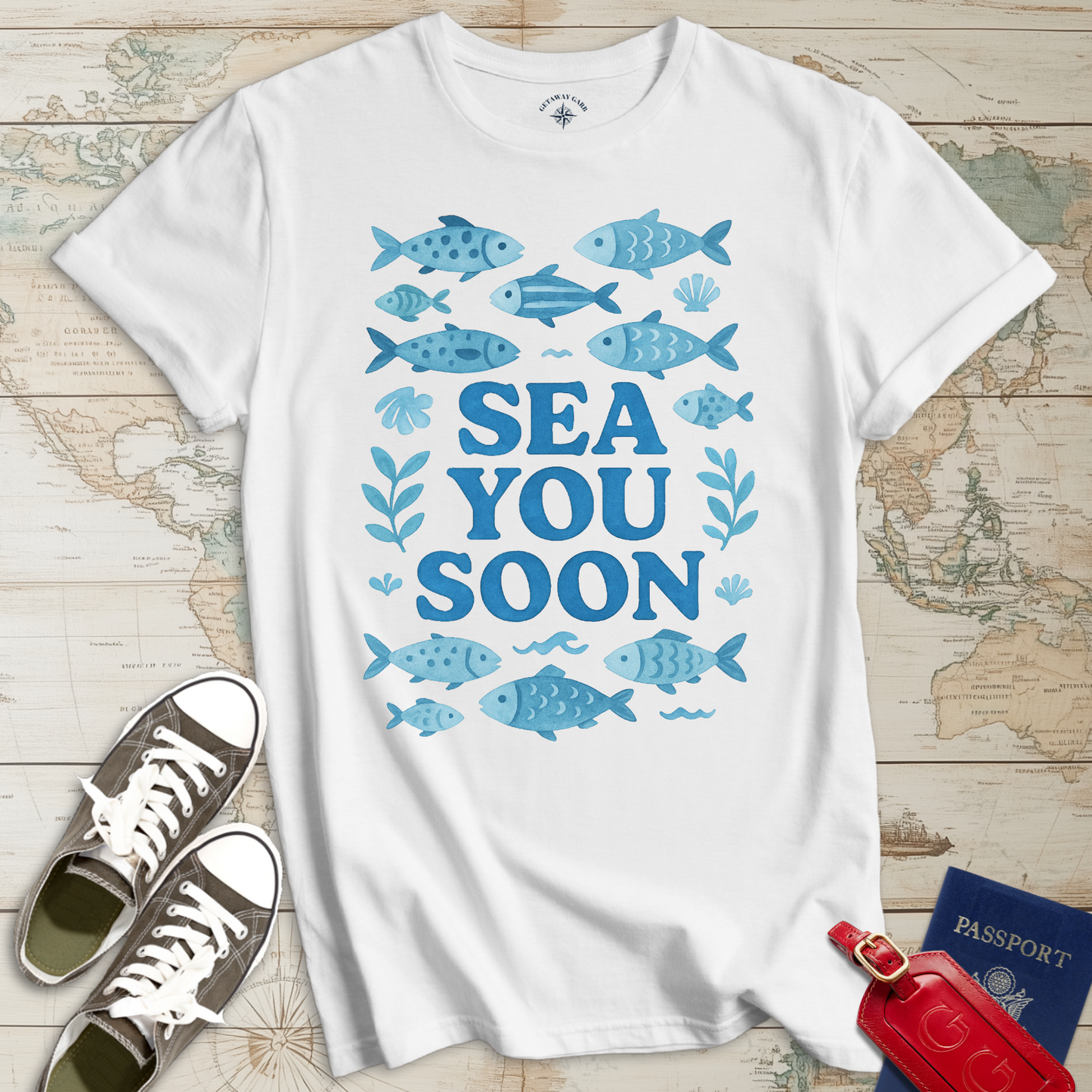 Cute Sea You Soon T-Shirt