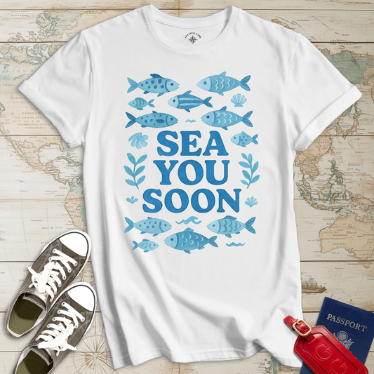 Cute Sea You Soon T-Shirt