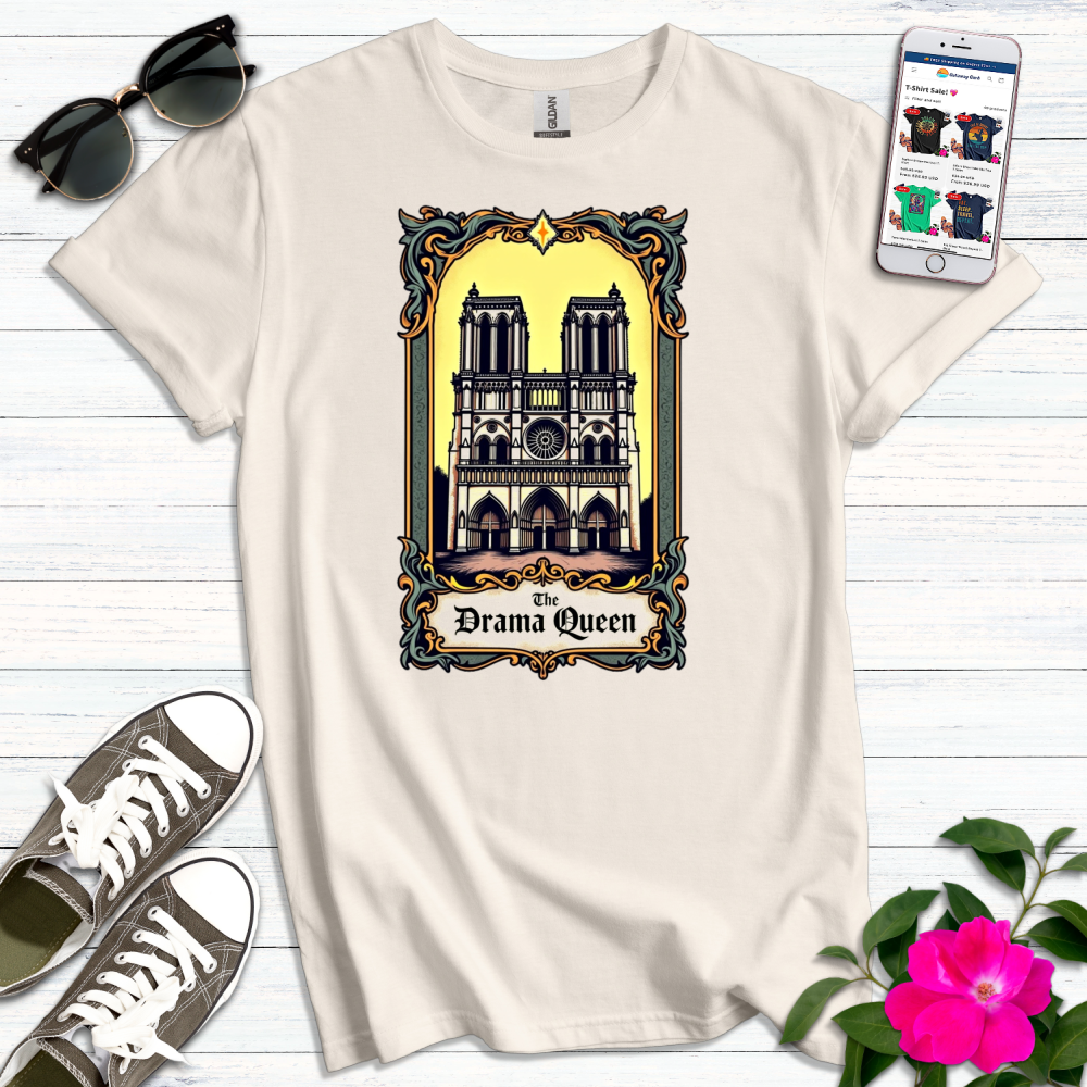 Tarot Drama Queen Notre Dame T-Shirt