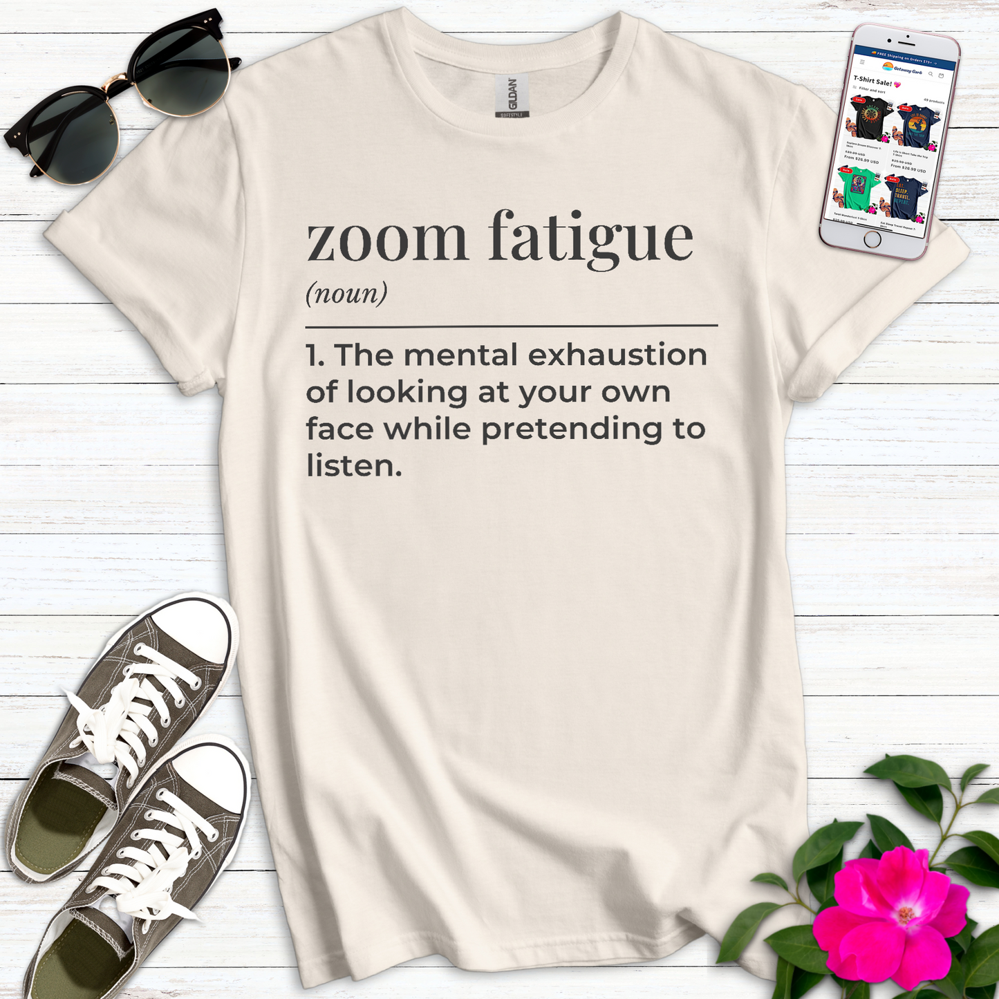 Tech Definition Zoom Fatigue T-Shirt