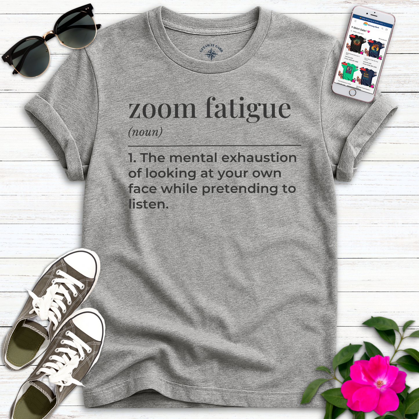 Tech Definition Zoom Fatigue T-Shirt
