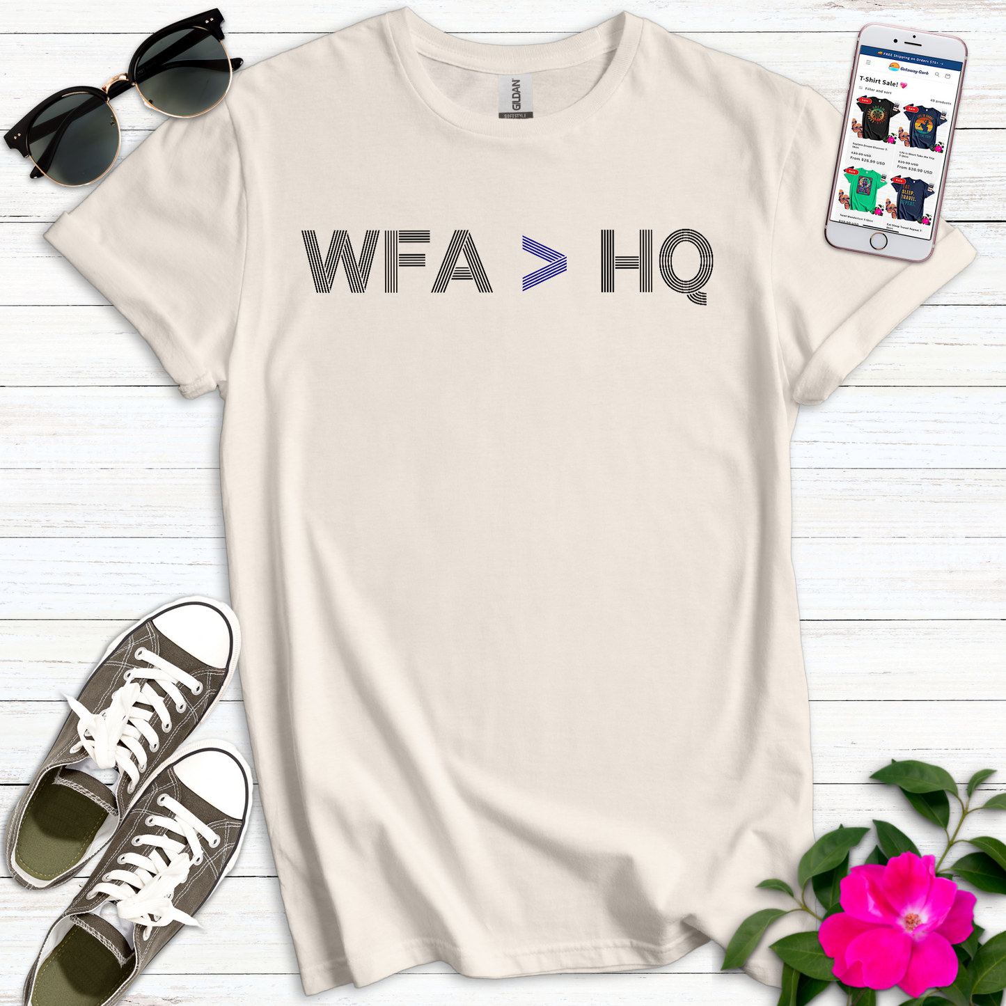 Cool WFA > HQ T-Shirt