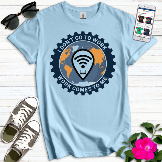 Remote Work Pinpoint T-Shirt