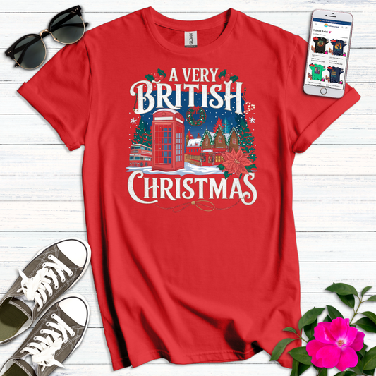 Very British Christmas T-Shirt