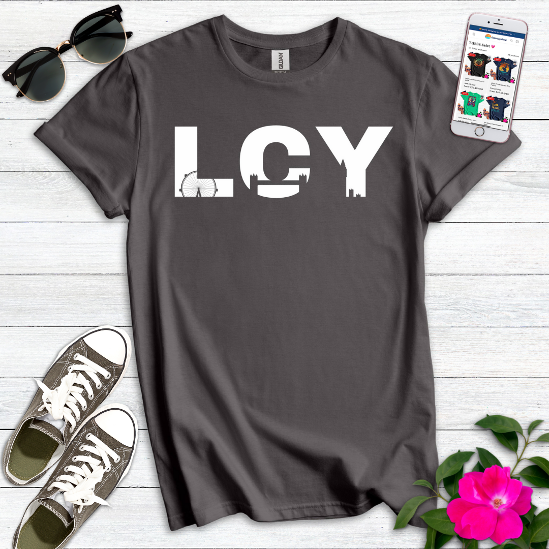 LCY City Airport London Skyline T-Shirt