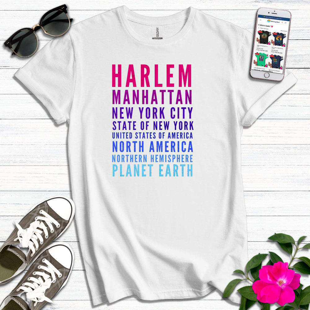 Harlem Vibrant Colors T-Shirt