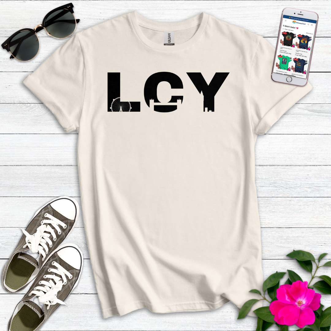 LCY City Airport London Skyline T-Shirt