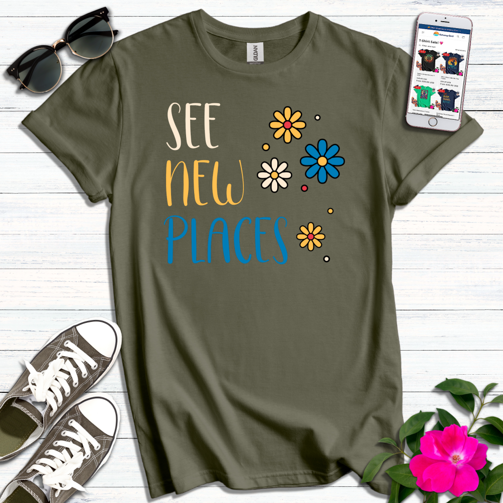 See New Places Daisy T-Shirt