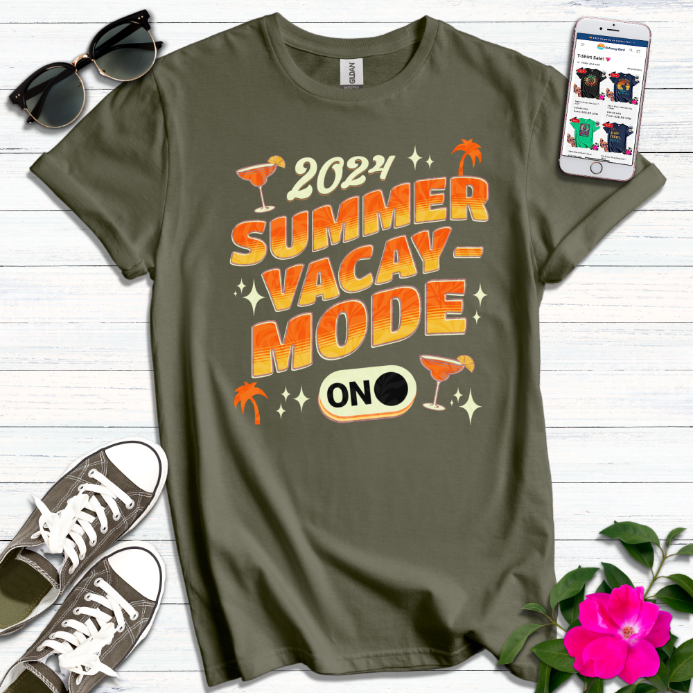 Summer Vacay Mode On T-Shirt