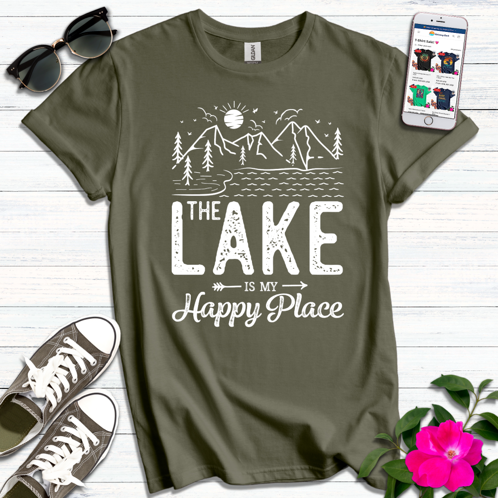 Lake is my Happy Place T-Shirt