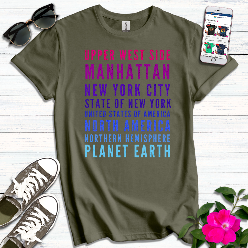 Upper West Side Vibrant Colors T-Shirt