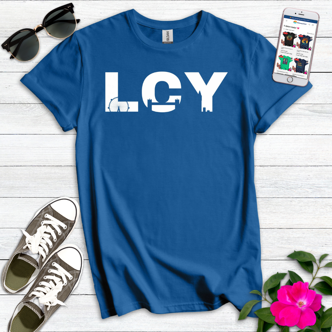 LCY City Airport London Skyline T-Shirt