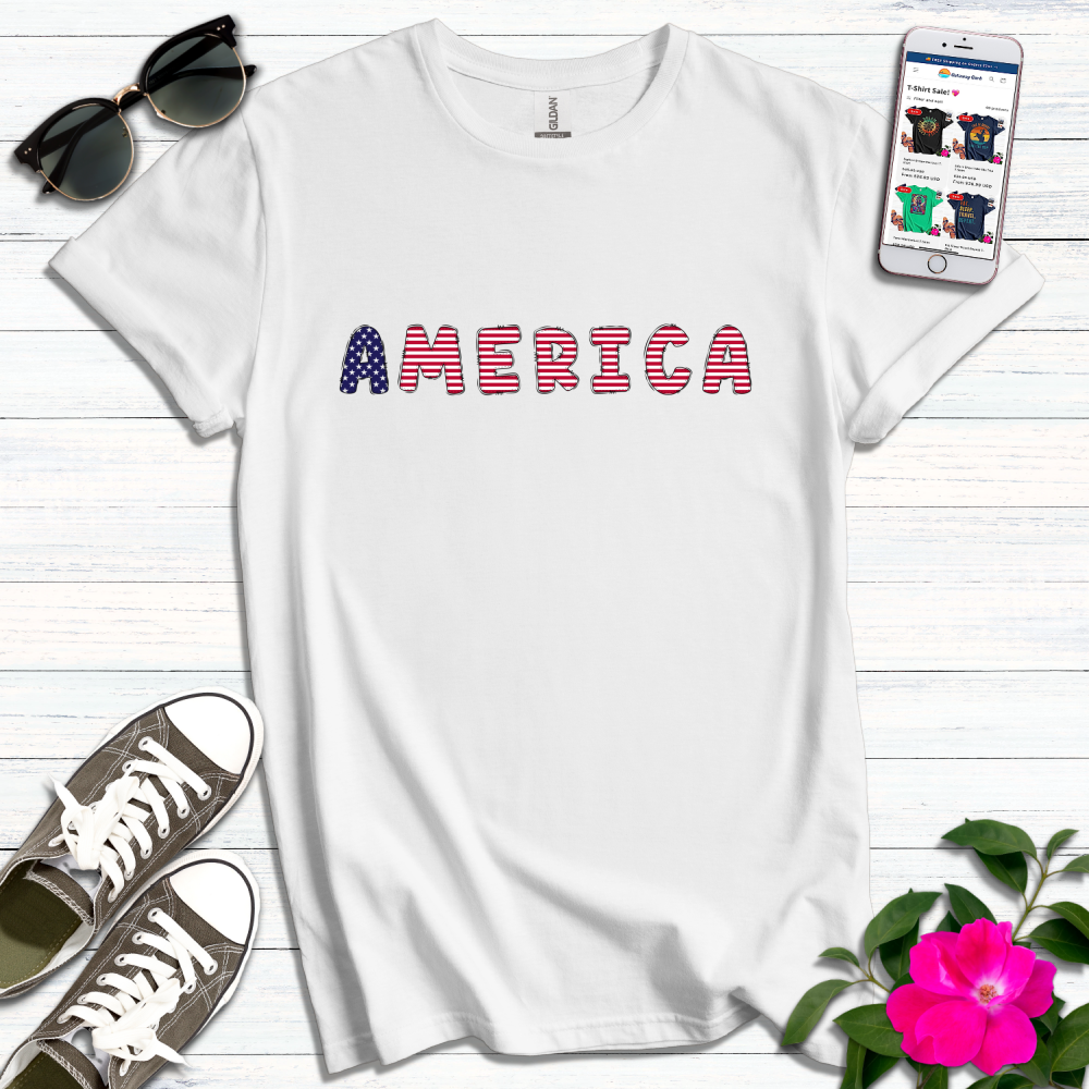 America Stars & Stripes T-Shirt