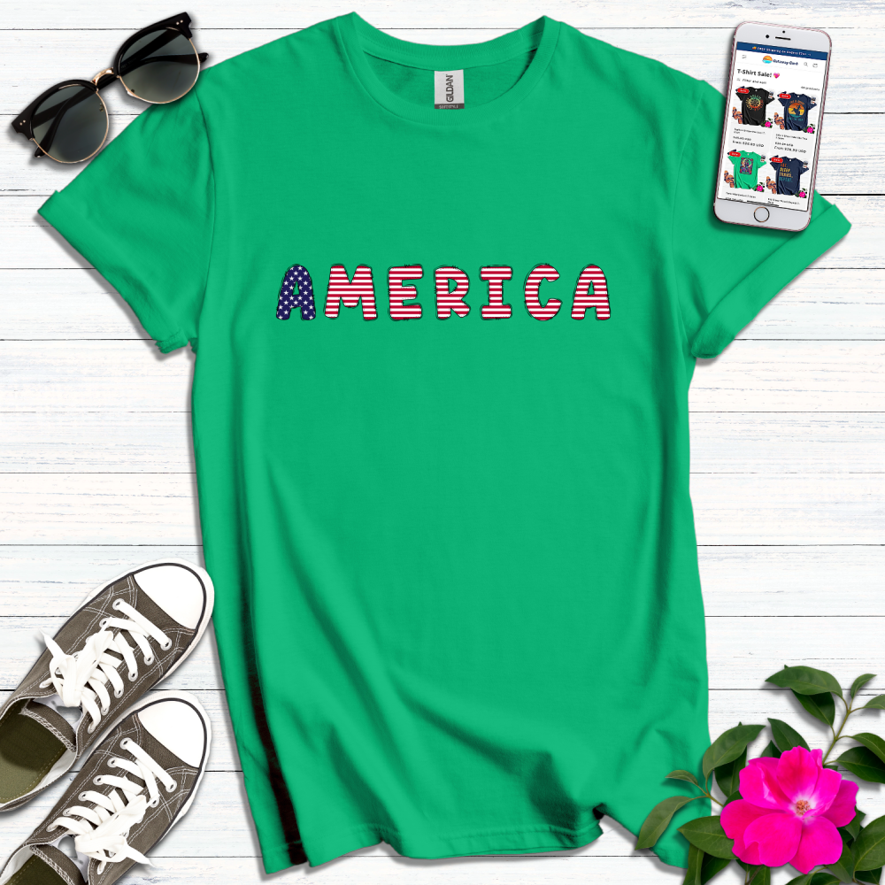 America Stars & Stripes T-Shirt