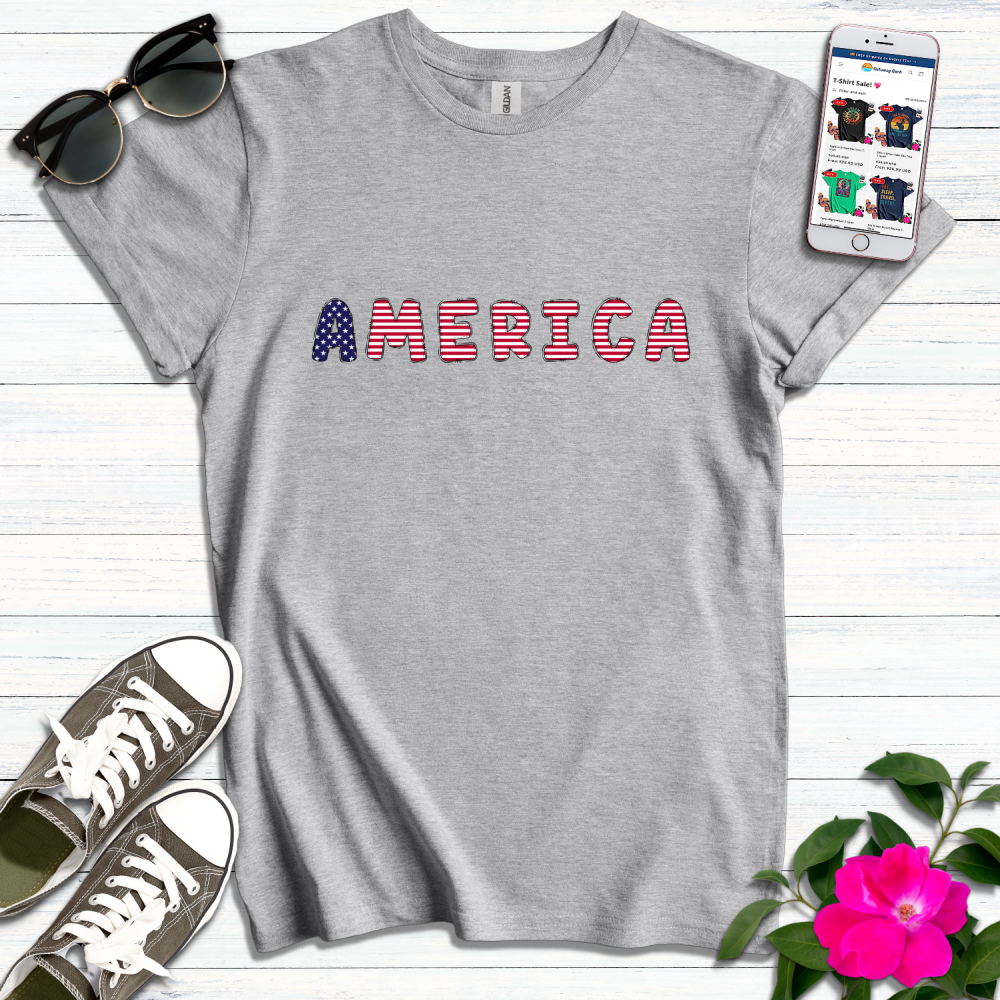 America Stars & Stripes T-Shirt